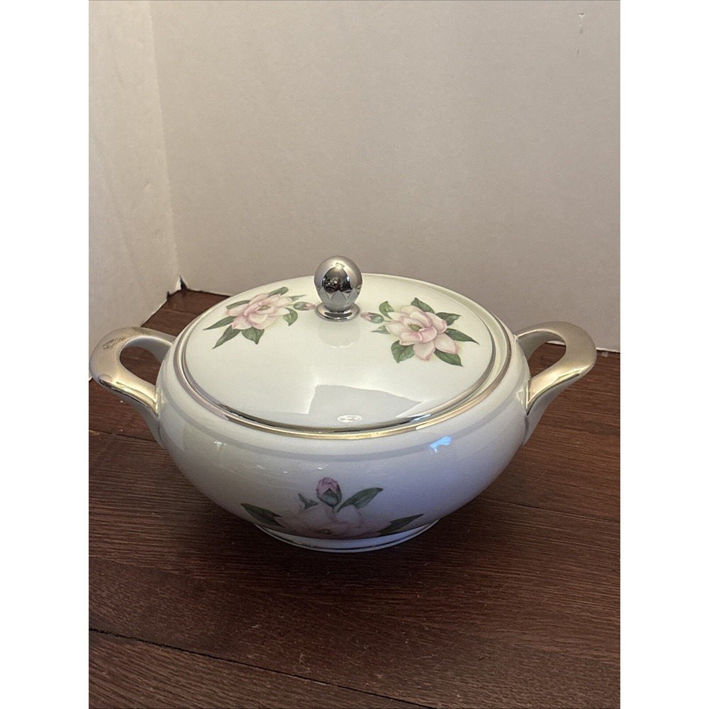PMR Bavaria Jaeger Germany E & R 1886 CAROLINA Vegetable Serving Bowl With Lid